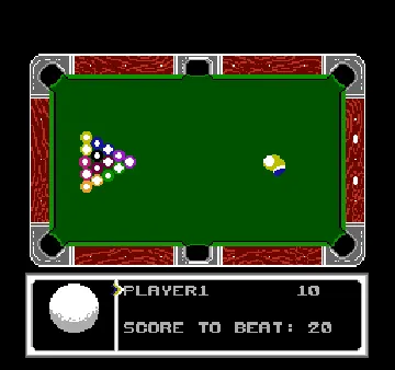 Robert Byrne's Pool Challenge (USA) (Proto) (Unl) screen shot game playing